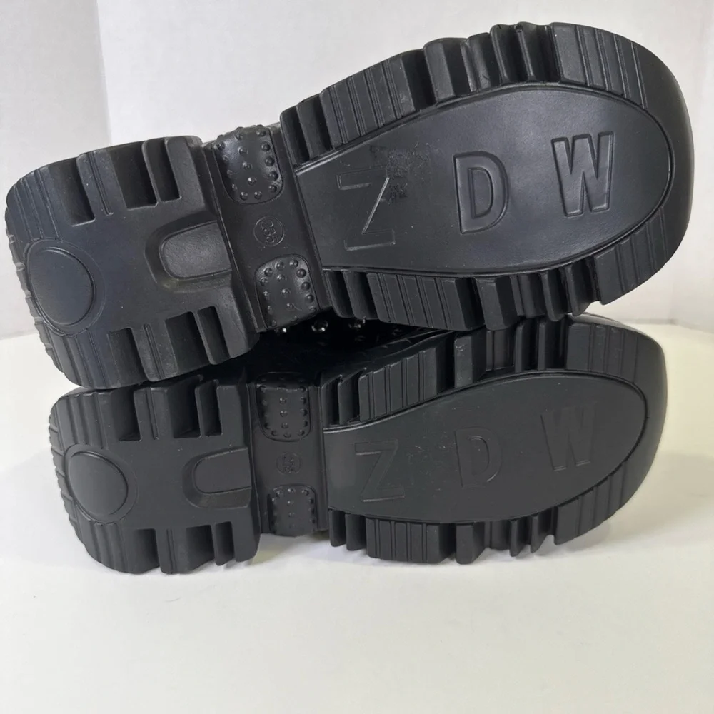 Anthony Wang Space Candy Chains Stud Platform SNEAKER Women Size 6 Punk Cosplay - Picture 10 of 10